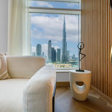 Upgraded Apartment With Stunning Burj Khalifa View Dubai Exterior foto