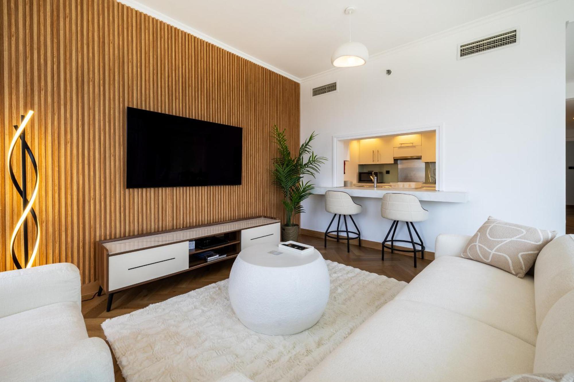 Upgraded Apartment With Stunning Burj Khalifa View Dubai Exterior foto