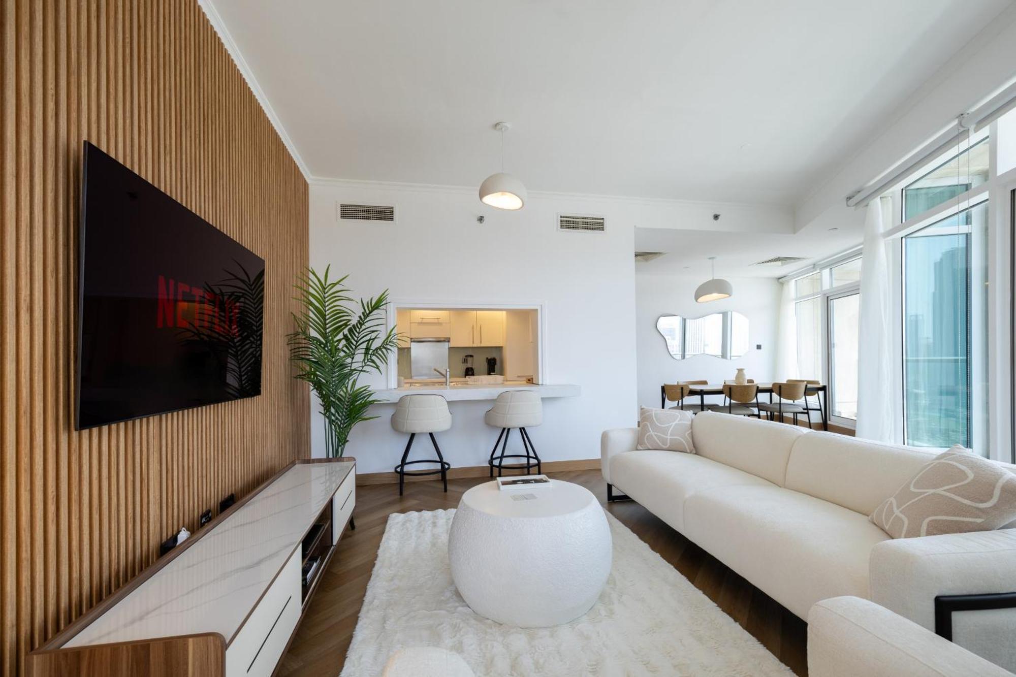Upgraded Apartment With Stunning Burj Khalifa View Dubai Exterior foto