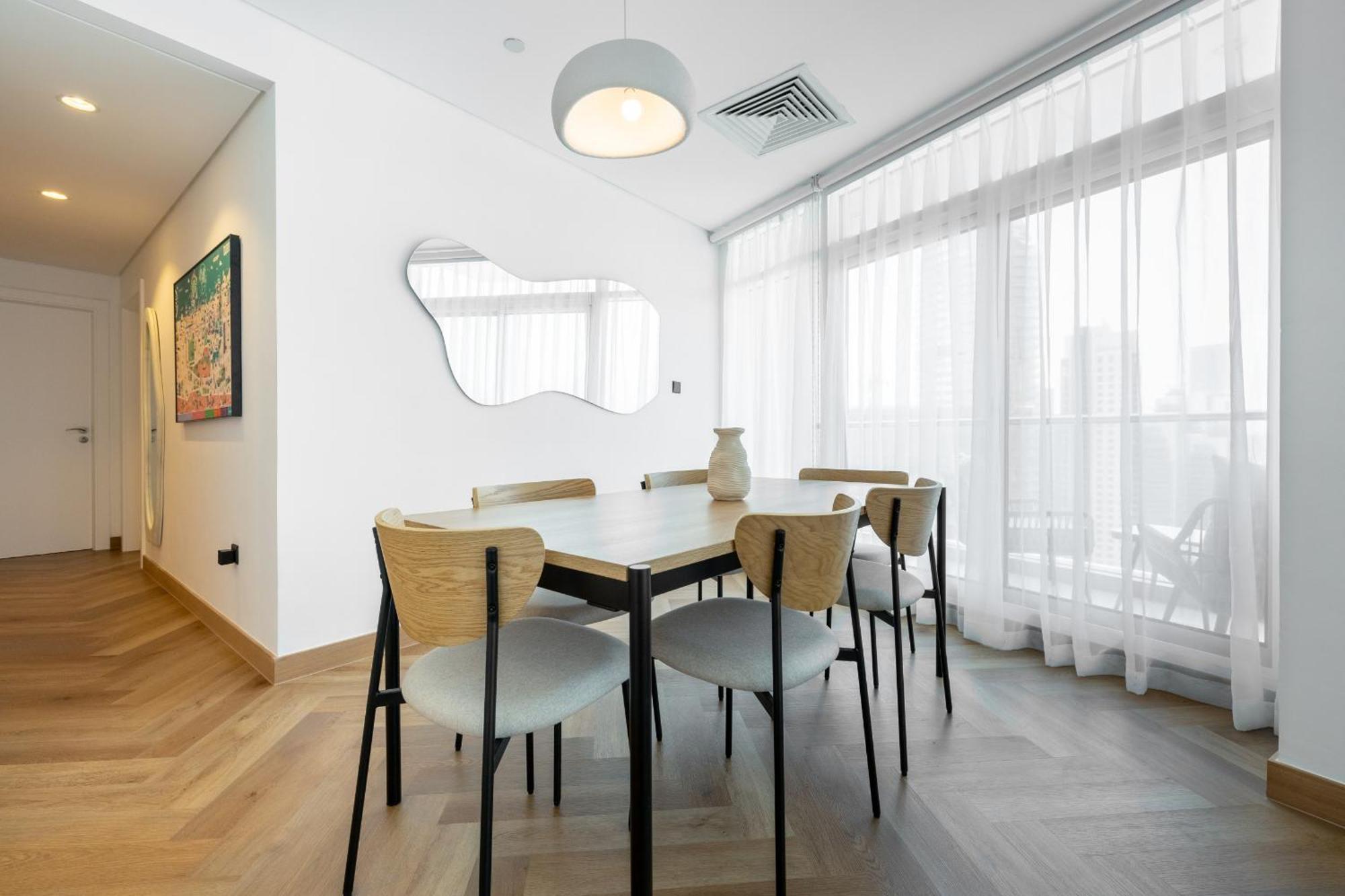 Upgraded Apartment With Stunning Burj Khalifa View Dubai Exterior foto